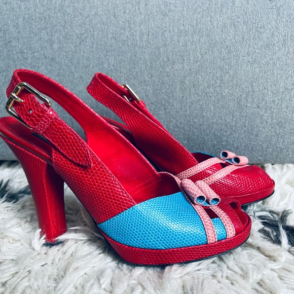 Vintage Louis Vuitton high heels size 38 Marc Jacobs designer - Picture 7 of 8